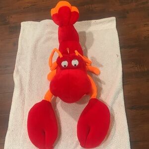 Lobster Plush Classic Toy Co  Red Orange Stuffed Animal Vintage S…